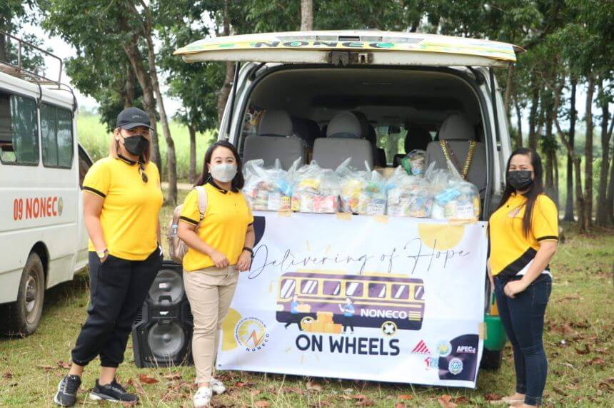 NONECO'S DELIVERING HOPE ON WHEELS AT SITIO ATA, BRGY. PUEY, SAGAY CITY