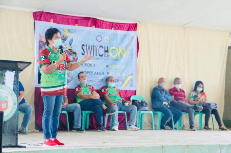 SWITCH-ON CEREMONY AT BRGY. LAGA-AN, AND BRGY. ANI-E, CALATRAVA