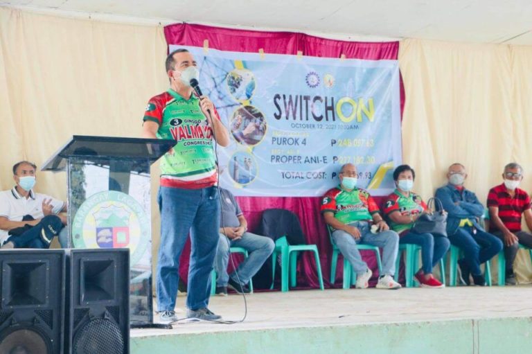 SWITCH-ON CEREMONY AT BRGY. LAGA-AN, AND BRGY. ANI-E, CALATRAVA