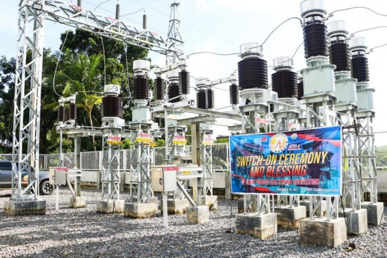 BLESSING AND SWITCH-ON CEREMONY OF 5 MVA TOBOSO-CALATRAVA POWER SUBSTATION