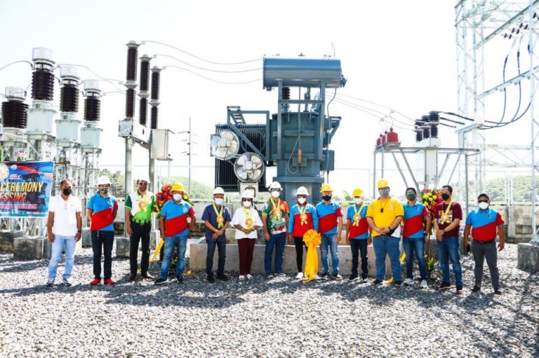 BLESSING AND SWITCH-ON CEREMONY OF 5 MVA TOBOSO-CALATRAVA POWER SUBSTATION