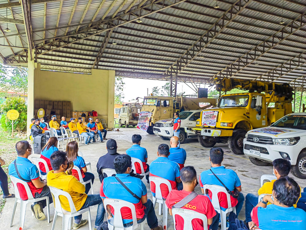 NONECO TASK FORCE KAPATID (TYPHOON ODETTE) SEND OFF CEREMONY